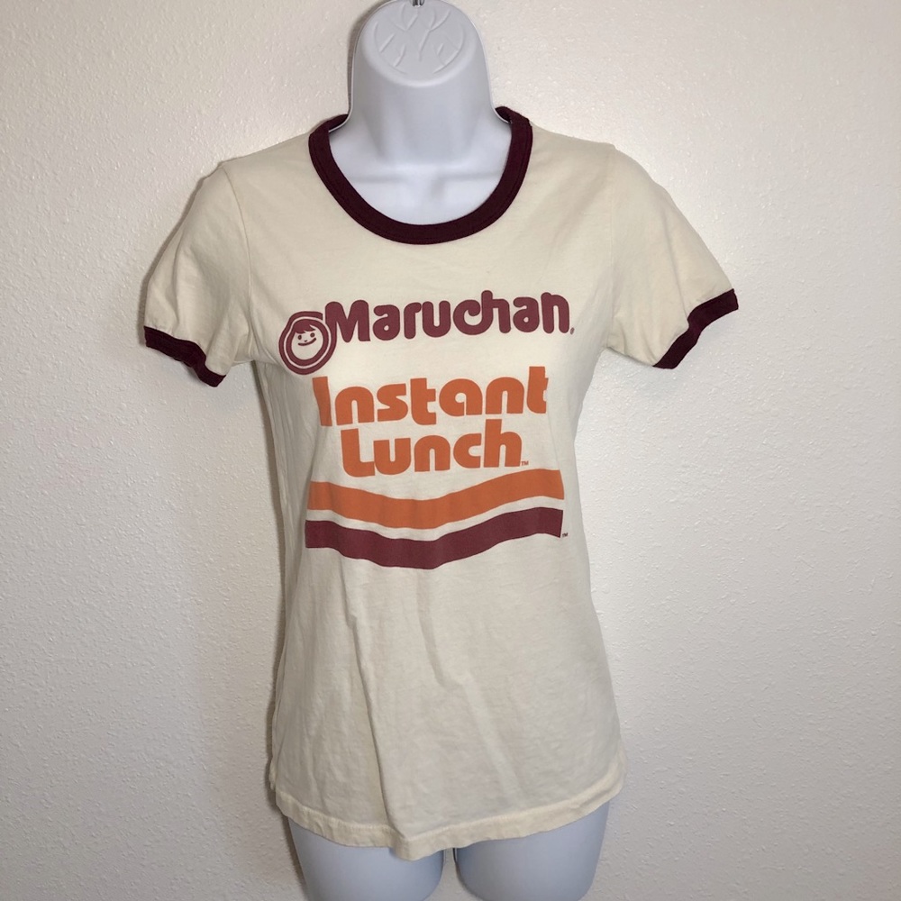 Maruchan instant lunch ramen noodle ringer tee